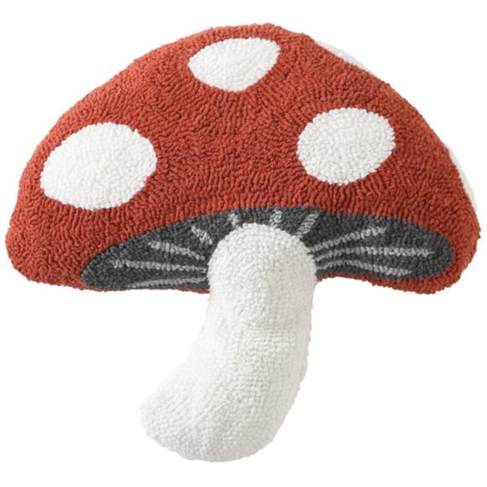 Red Canyon Mushroom Pillow  17” x 17”